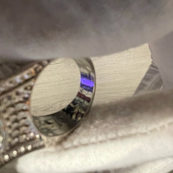 Diamond squared ring - Picture 5 of 7